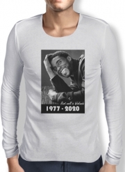 T-Shirt homme manche longue RIP Chadwick Boseman 1977 2020