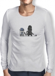 T-Shirt homme manche longue Robotic Hoover