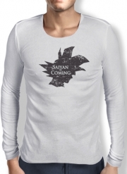 T-Shirt homme manche longue Saiyan is Coming