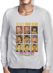 T-Shirt homme manche longue Select your Hero Retro 90s