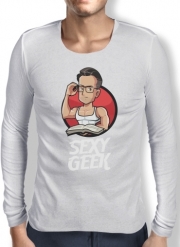 T-Shirt homme manche longue Sexy geek