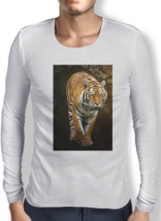 T-Shirt homme manche longue Siberian tiger