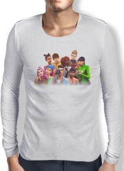 T-Shirt homme manche longue Sims 4