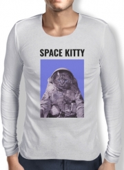 T-Shirt homme manche longue Space Kitty