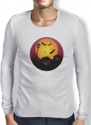 T-Shirt homme manche longue Spooky Halloween 5