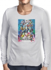 T-Shirt homme manche longue Super Smash Bros Ultimate