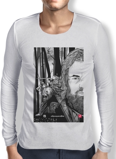T-Shirt homme manche longue The Bear and the Hunter Revenant