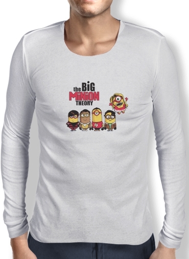 T-Shirt homme manche longue The Big Minion Theory