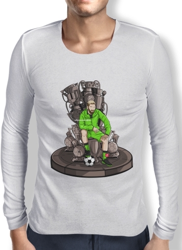 T-Shirt homme manche longue The King on the Throne of Trophies