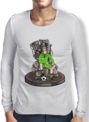 T-Shirt homme manche longue The King on the Throne of Trophies