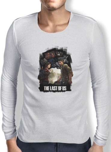 T-Shirt homme manche longue The Last Of Us Zombie Horror