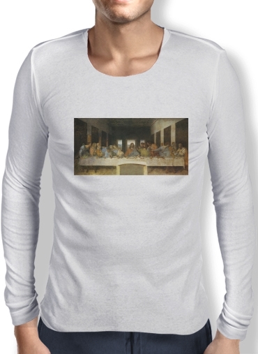 T-Shirt homme manche longue The Last Supper Da Vinci