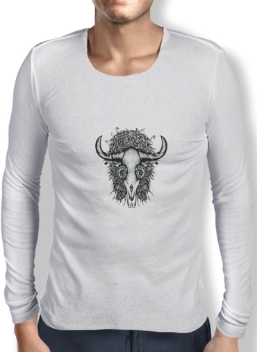 T-Shirt homme manche longue The Spirit Of the Buffalo