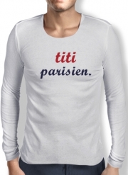 T-Shirt homme manche longue titi parisien