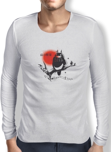 T-Shirt homme manche longue Traditional Keeper of the forest