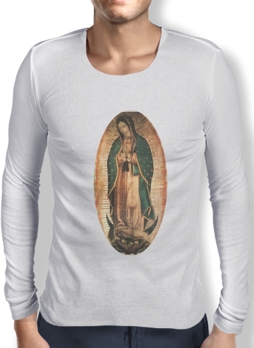 T-Shirt homme manche longue Virgen Guadalupe