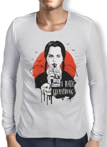 T-Shirt homme manche longue Mercredi Addams have everything