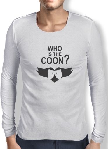 T-Shirt homme manche longue Who is the Coon ? Tribute South Park cartman