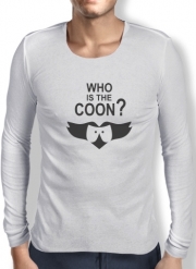 T-Shirt homme manche longue Who is the Coon ? Tribute South Park cartman