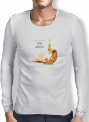 T-Shirt homme manche longue Yom Kippour Jour du grand pardon