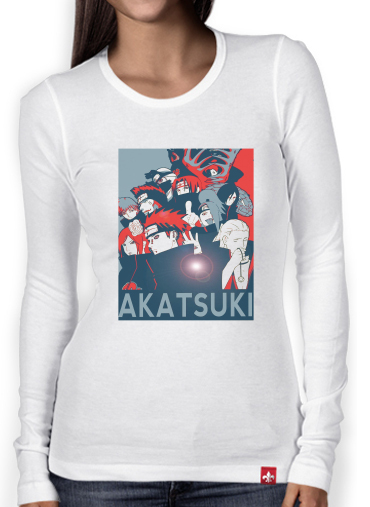 T-Shirt femme manche longue Akatsuki propaganda