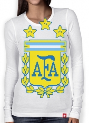 T-Shirt femme manche longue Argentina Tricampeon