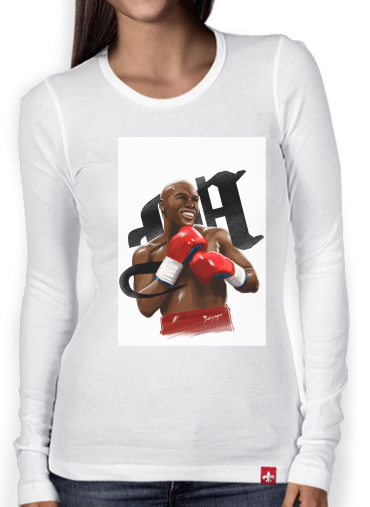T-Shirt femme manche longue Boxing Legends: Money 