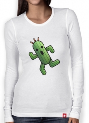 T-Shirt femme manche longue Cactaur le cactus