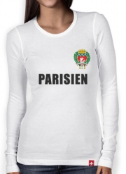 T-Shirt femme manche longue Drapeau Paris
