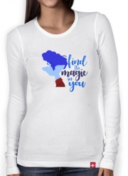 T-Shirt femme manche longue Find Magic in you - En Avant