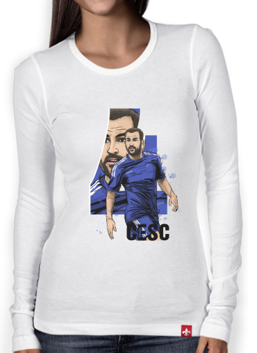 T-Shirt femme manche longue Football Stars: Cesc Fabregas - Chelsea