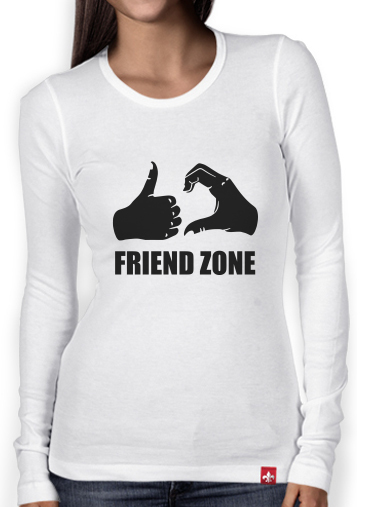 T-Shirt femme manche longue Friend Zone