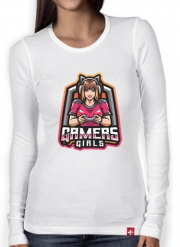T-Shirt femme manche longue Gamers Girls