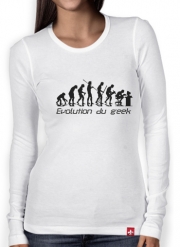 T-Shirt femme manche longue Geek Evolution