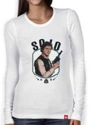 T-Shirt femme manche longue Han Solo from Star Wars 