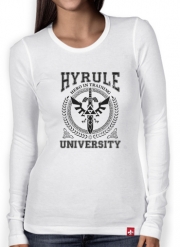 T-Shirt femme manche longue Hyrule University Hero in trainning