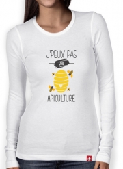 T-Shirt femme manche longue J'peux pas j'ai apiculture