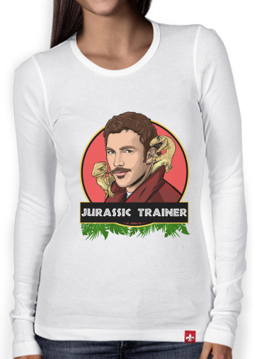 T-Shirt femme manche longue Jurassic Trainer