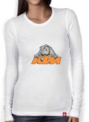 T-Shirt femme manche longue KTM Racing Orange And Black