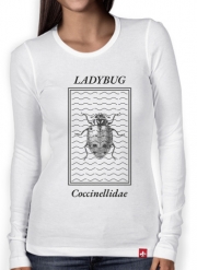 T-Shirt femme manche longue Ladybug Coccinellidae