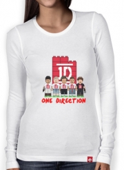 T-Shirt femme manche longue Lego: One Direction 1D