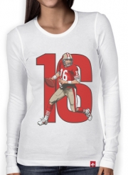 T-Shirt femme manche longue NFL Legends: Joe Montana 49ers