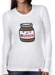 T-Shirt femme manche longue Nutella
