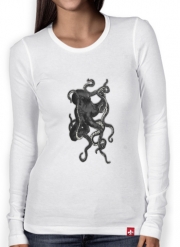 T-Shirt femme manche longue Octopus