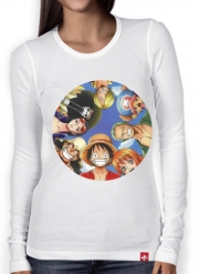 T-Shirt femme manche longue One Piece Equipage