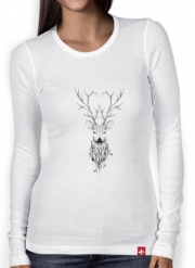 T-Shirt femme manche longue Poetic Deer