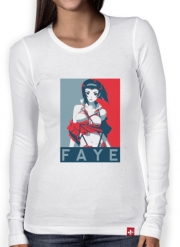 T-Shirt femme manche longue Propaganda Faye CowBoy