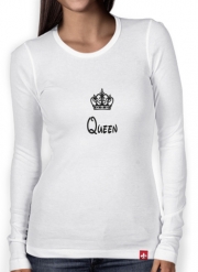 T-Shirt femme manche longue Queen
