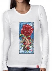 T-Shirt femme manche longue Red Roses