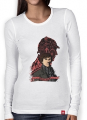 T-Shirt femme manche longue Sherlock Holmes